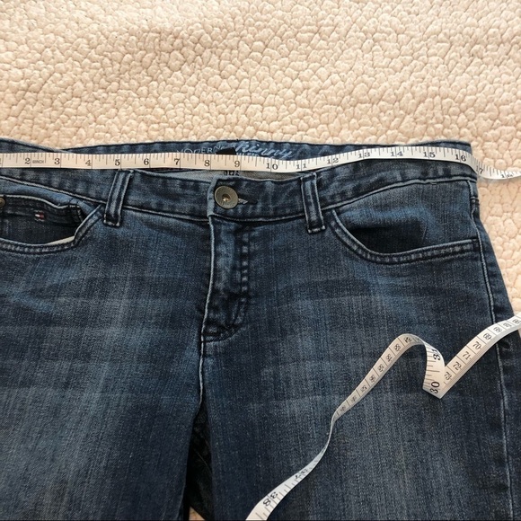 Tommy Hilfiger Modern Skinny Dark Wash Straight Leg Jeans. Size 8‎ Regular. EUC. - Picture 5 of 12
